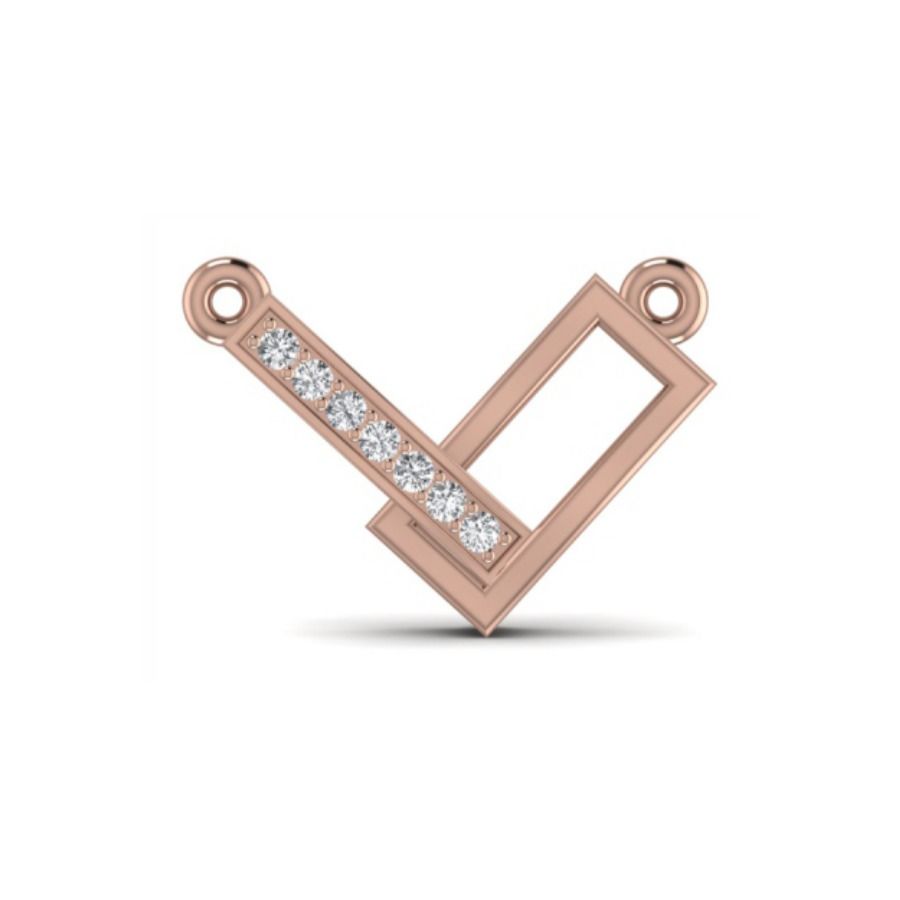 Round bezel-disc pendant on a polished cable chain. — 0.88 GM gold