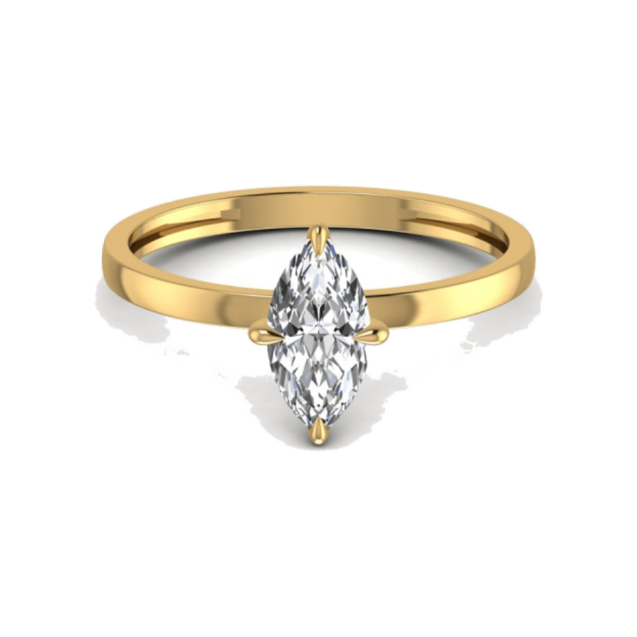 Oval Solitaire Ring