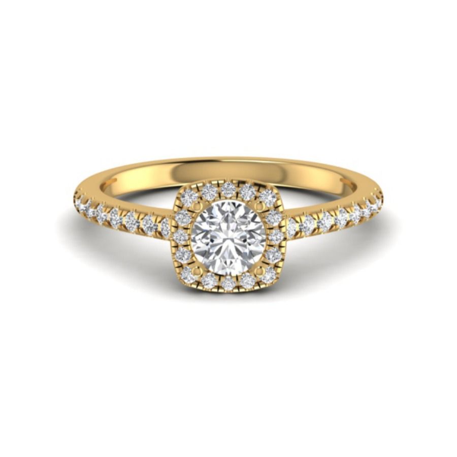 Single accent diamond on a wide polished band ring. — 3.77 GM gold