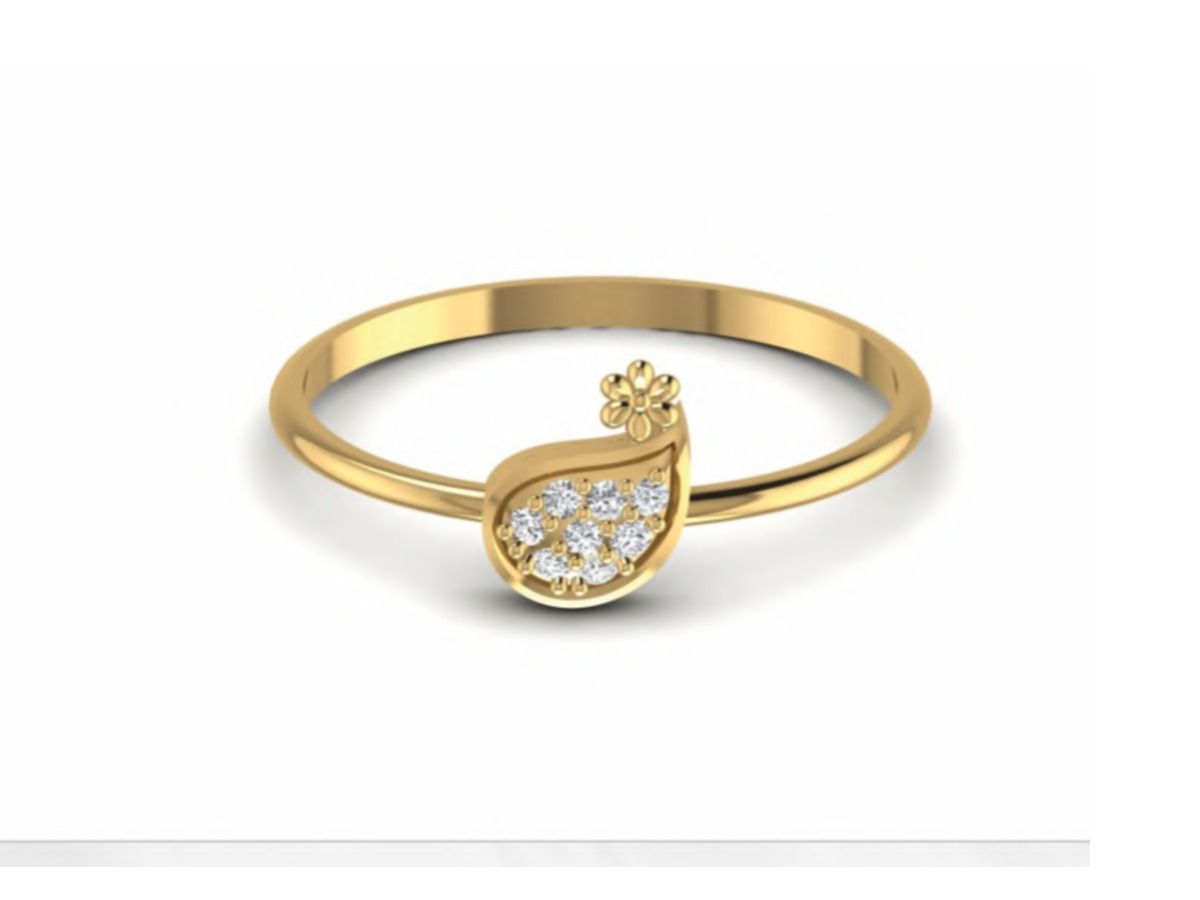 Minimalist fine jewelry everyday band — 0.86g gold