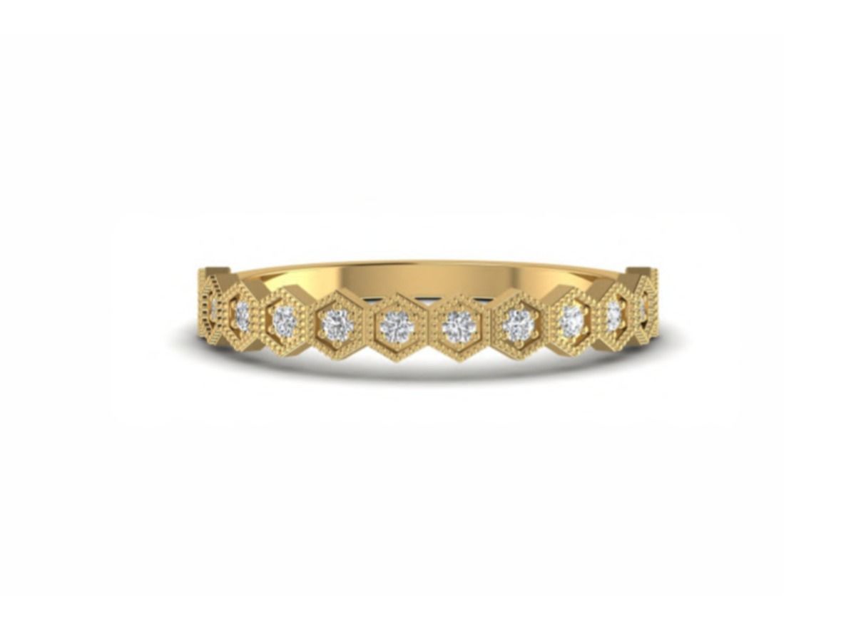 Sleek minimalist fine jewelry — 1.58g gold