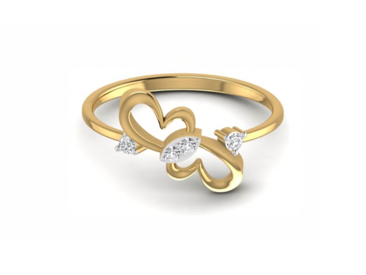 Delicate fine jewelry band — 1.61g gold