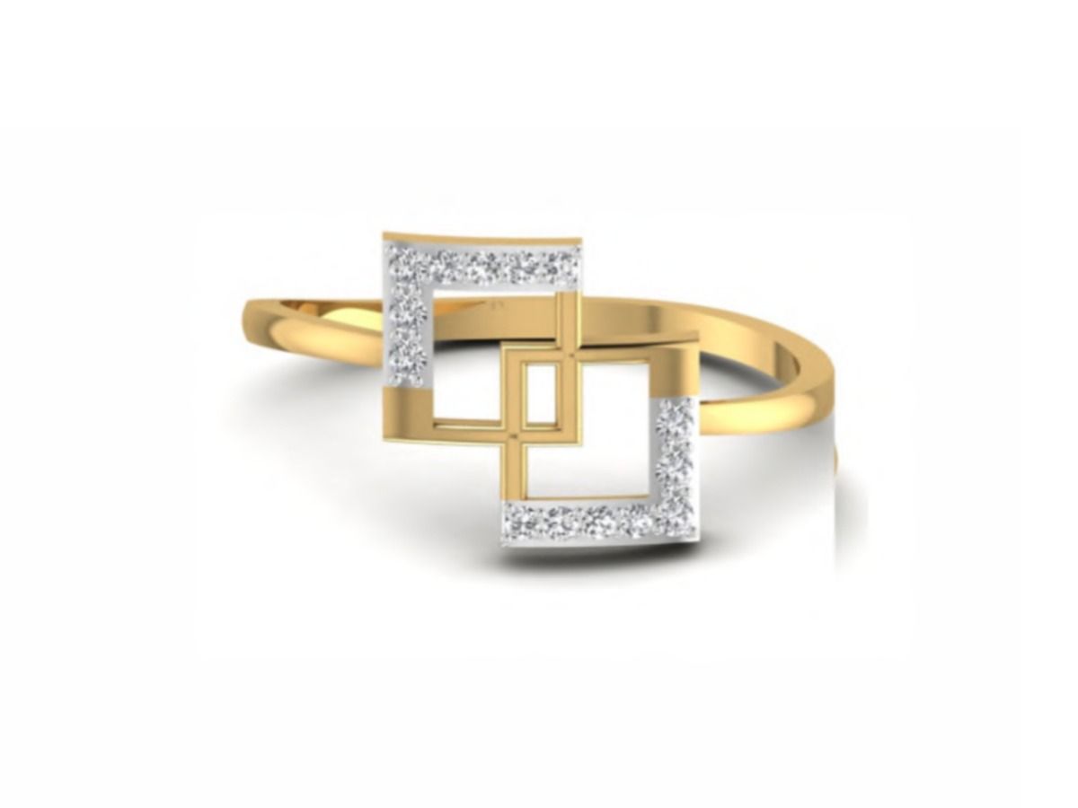 Graceful minimalist ring — 1.62g gold