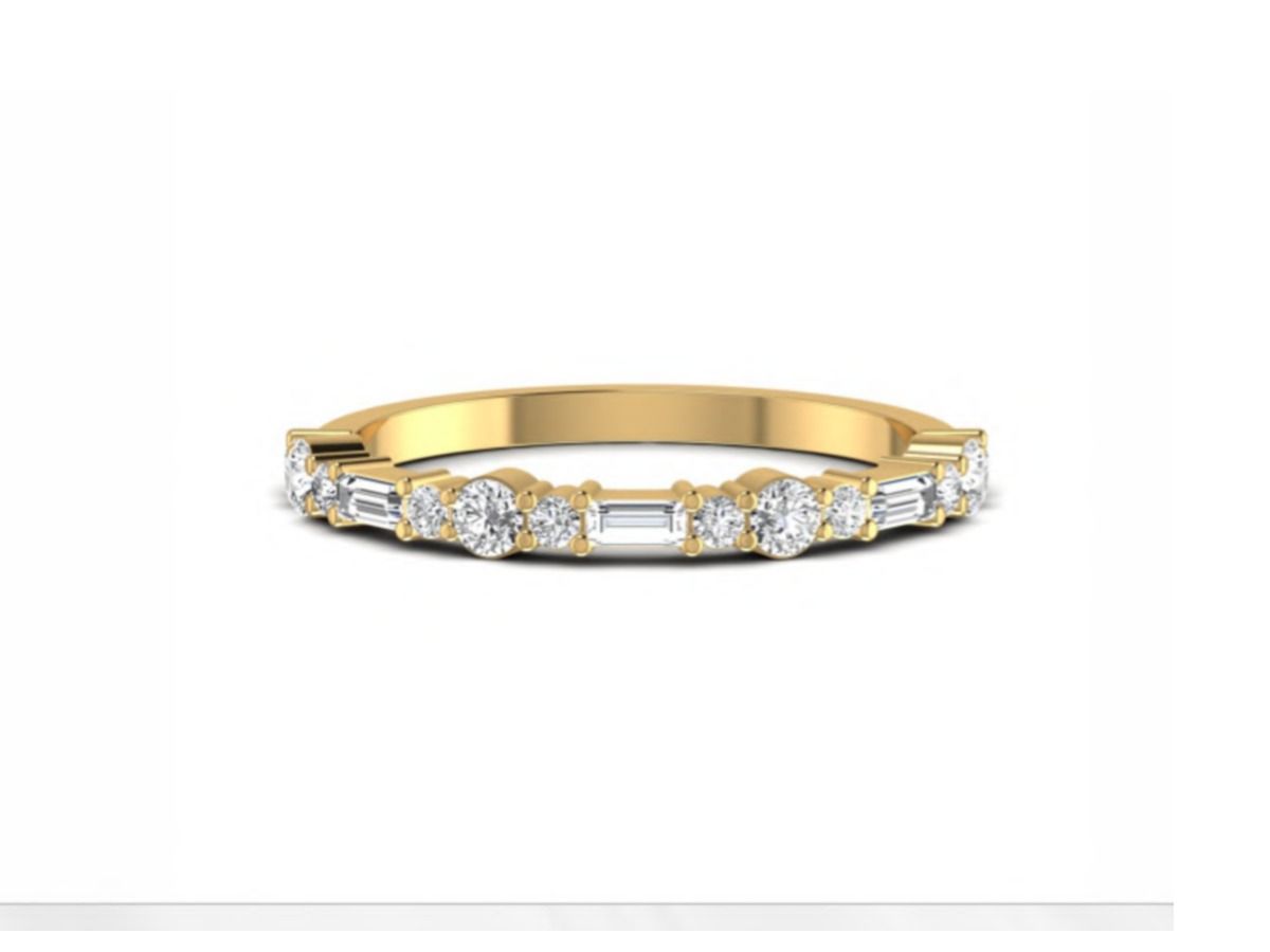 Statement minimalist ring — 1.80g gold