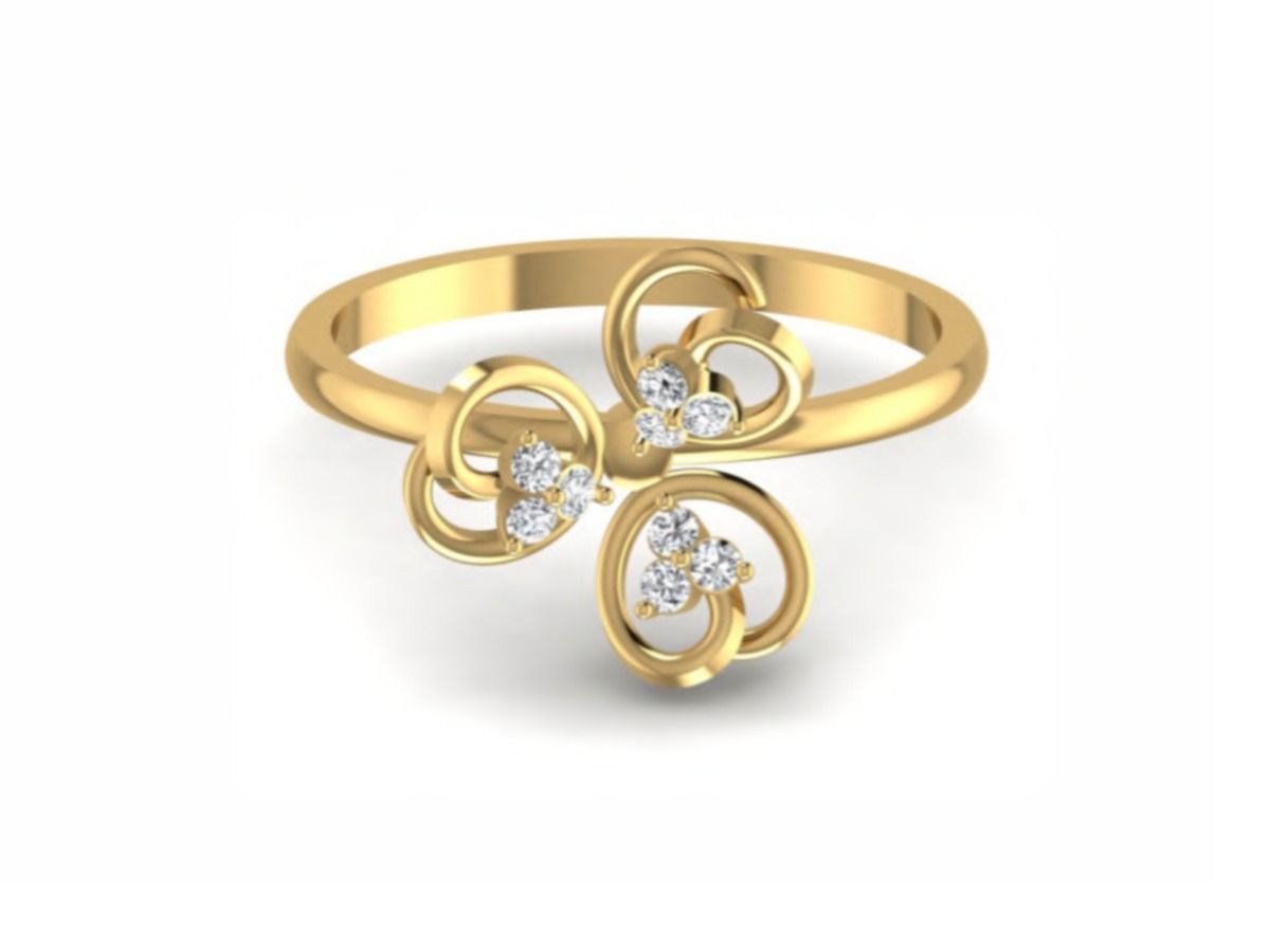 Clean minimalist design — 1.40g gold