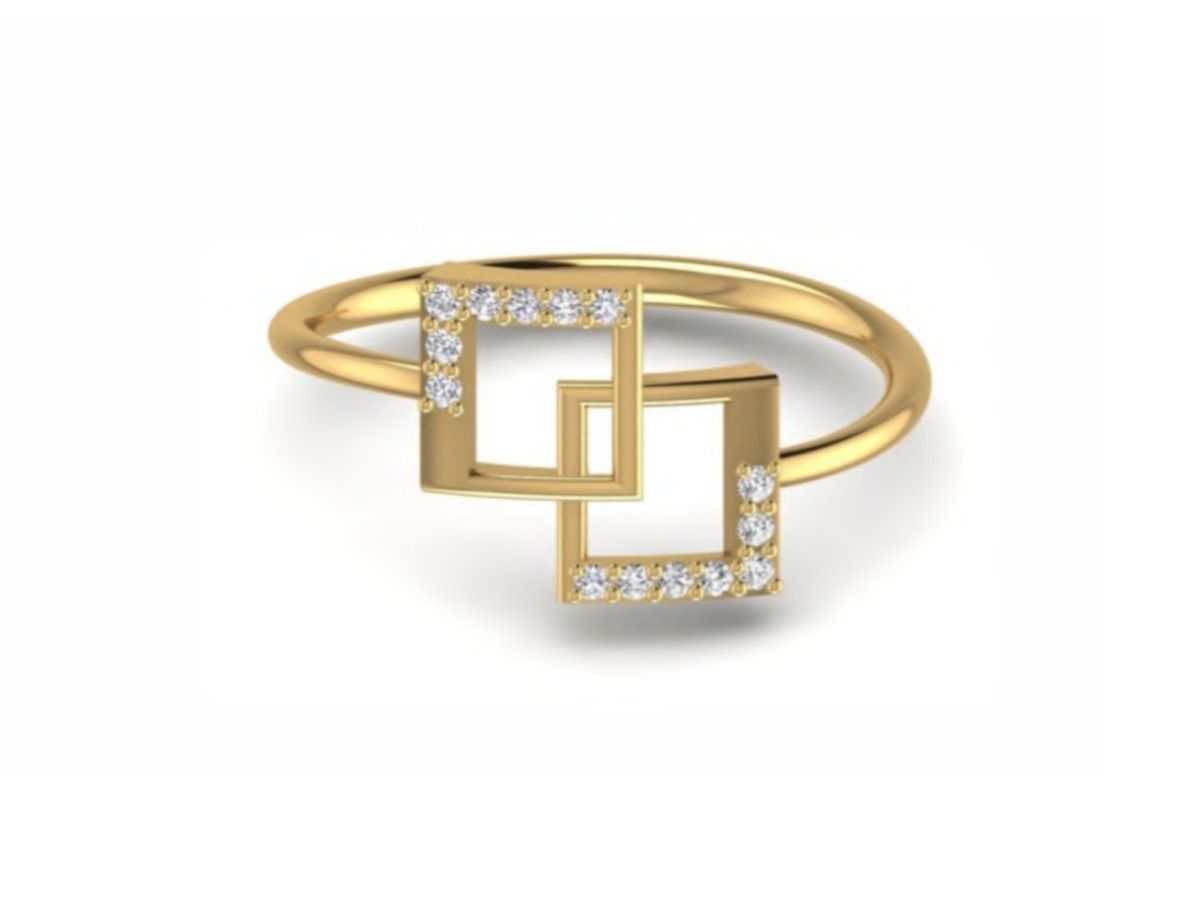 Minimalist fine jewelry — 1.40g gold