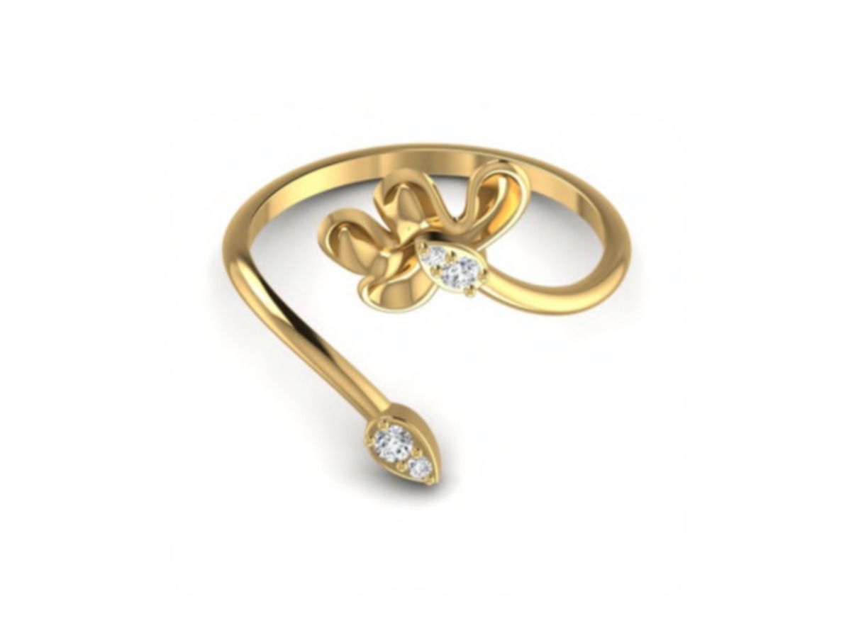 Refined minimalist band — 1.52g gold