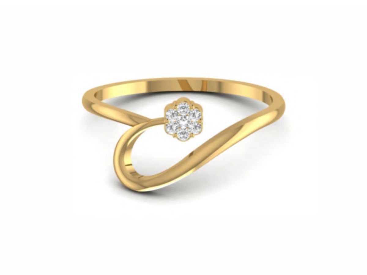 Sleek minimalist band — 1.78g gold