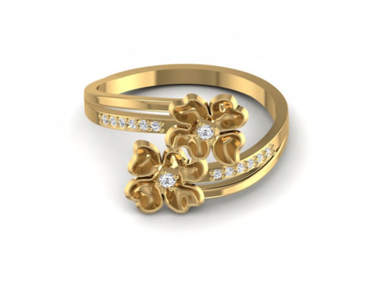 Refined contemporary elegance — 2.62g gold