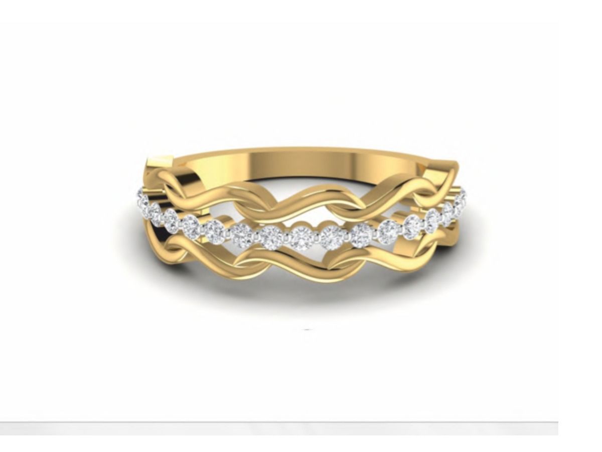 Premium solitaire design — 3.06g gold