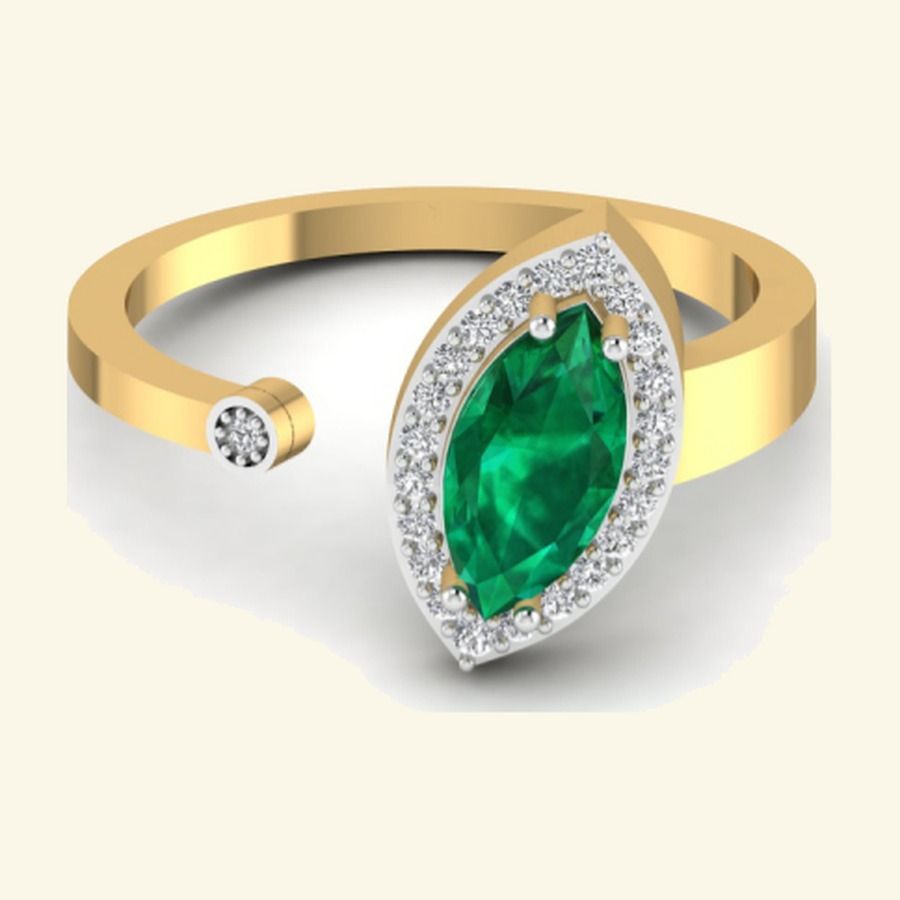 Petite oval blue sapphire ring with pavé halo and slim cathedral shoulders. — 2.41 GM gold