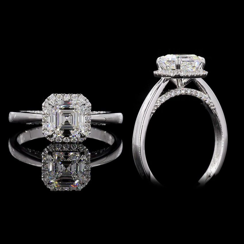 Asscher 1.50ct Solitaire
