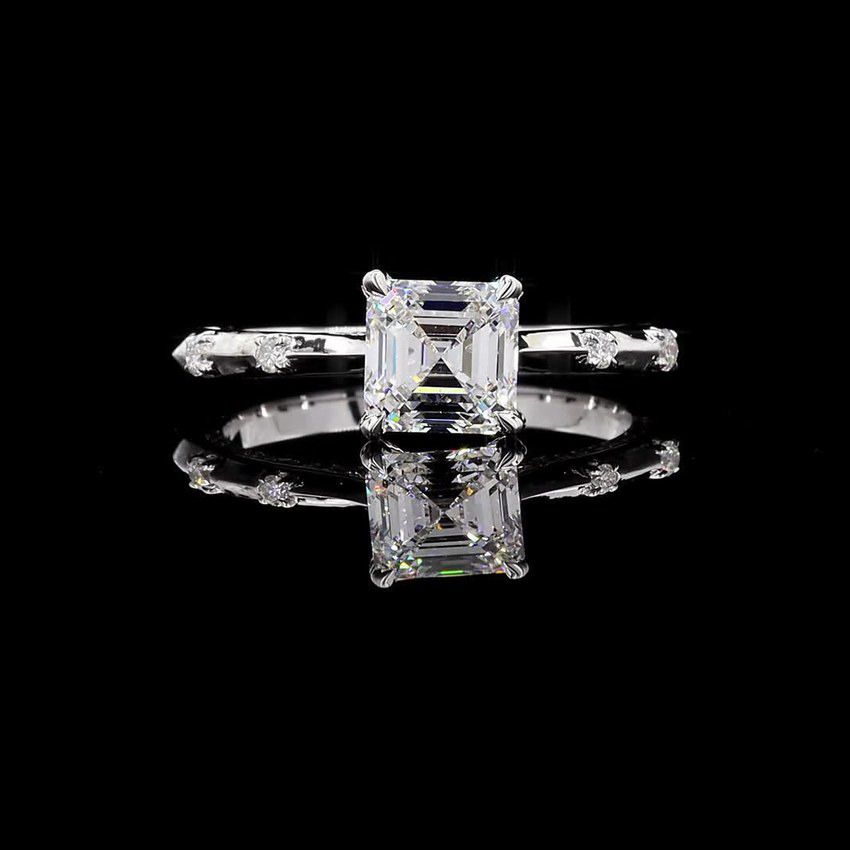 Asscher 1.50ct Solitaire