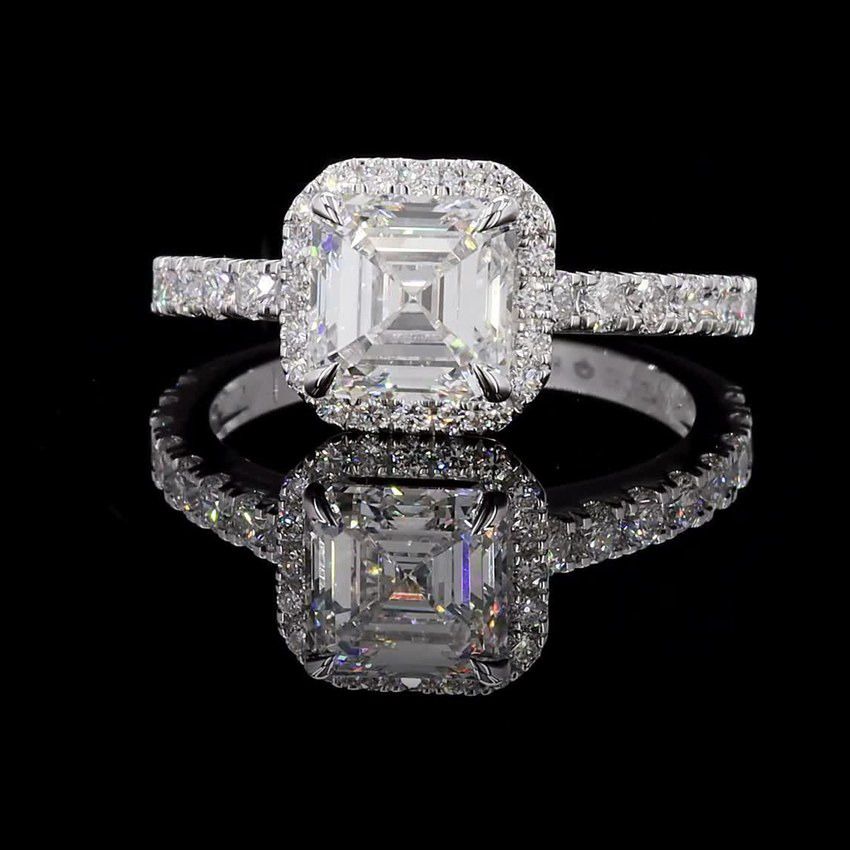 Asscher 2.00ct Solitaire