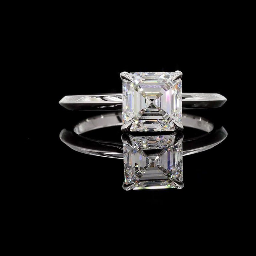 Asscher 2.00ct Solitaire