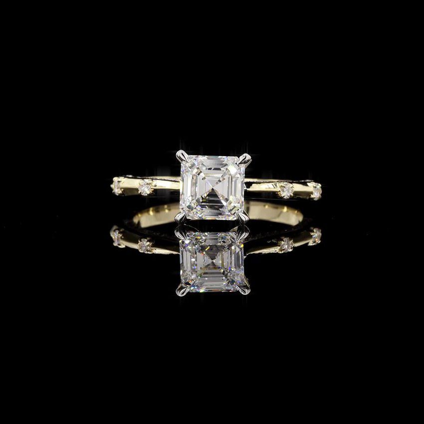 Asscher 2.00ct Solitaire