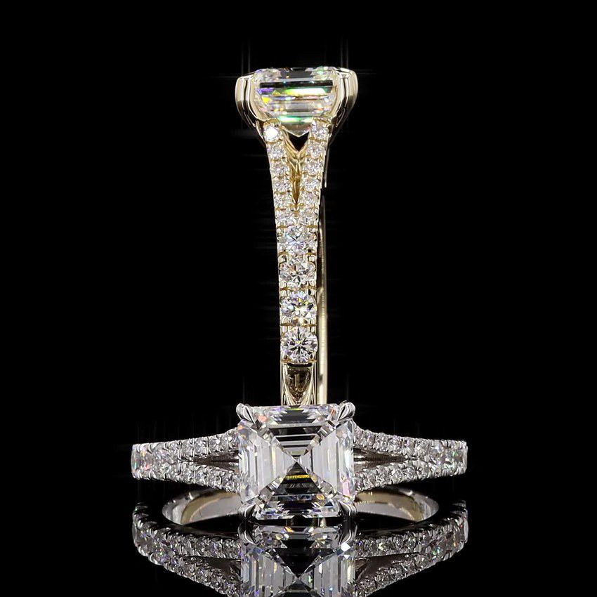 Asscher 2.00ct Solitaire