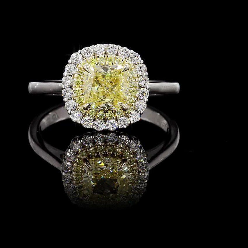 Cushion 1.00ct Solitaire