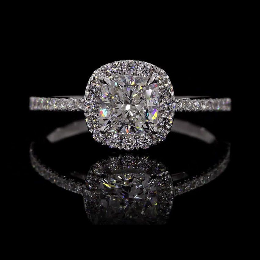 Cushion 1.00ct Solitaire