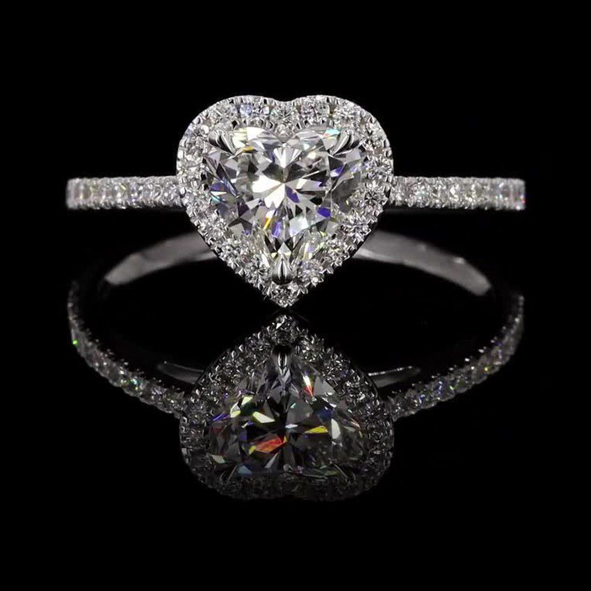 Heart 1.00ct Solitaire