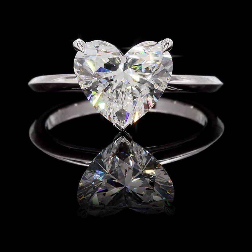 Heart 3.00ct Solitaire