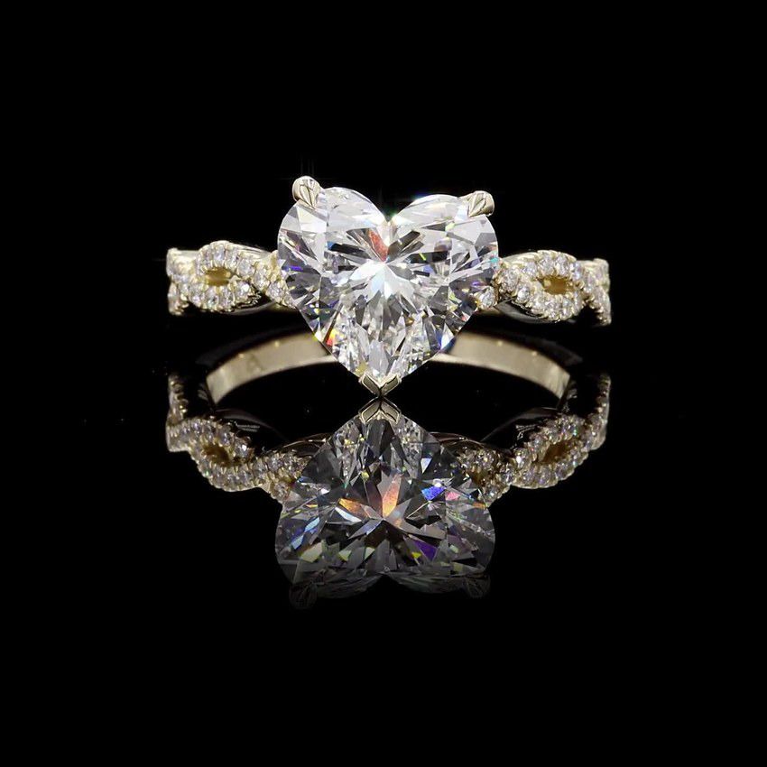 Heart 3.00ct Solitaire