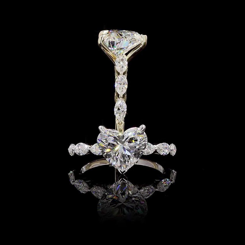 Heart 3.00ct Solitaire
