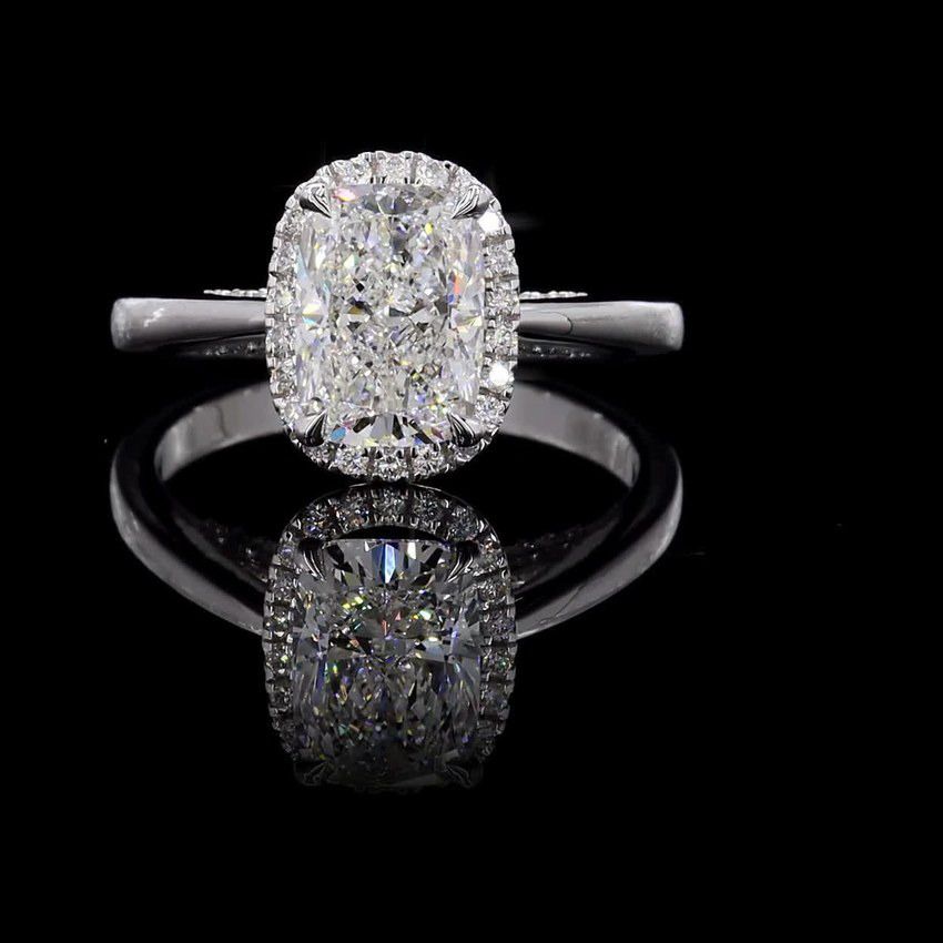 Long Cushion 2.00ct Solitaire