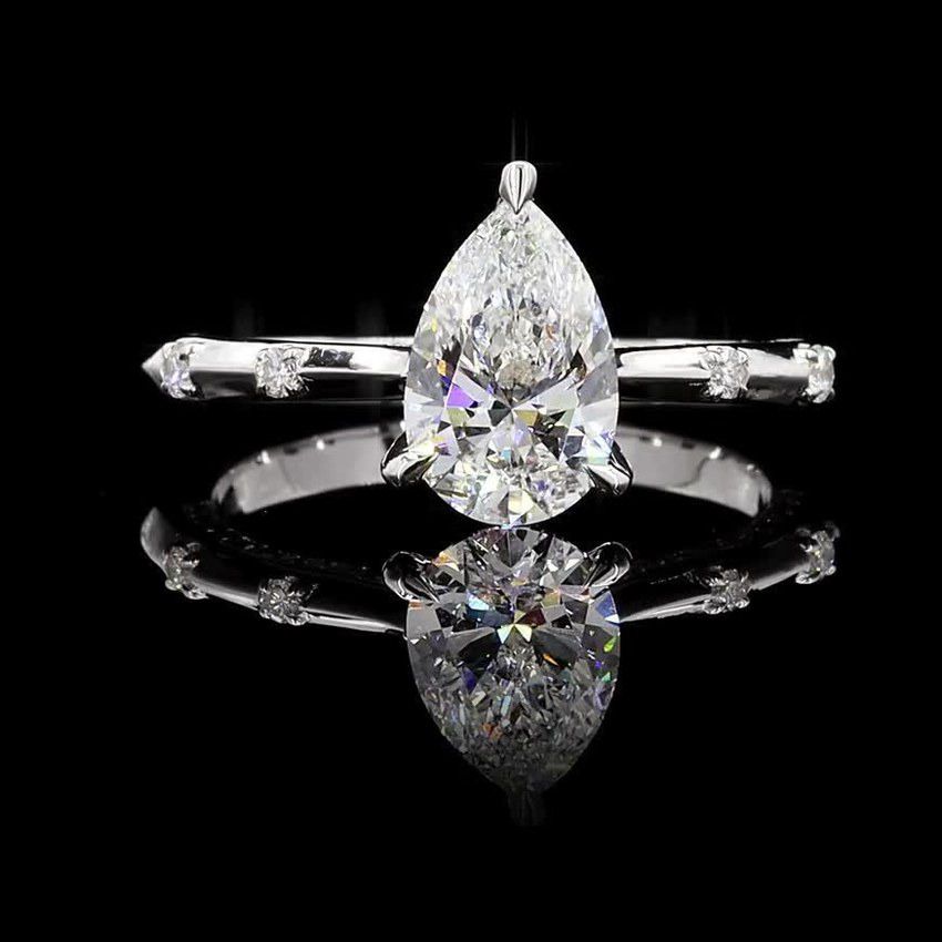 Pear 1.50ct Solitaire