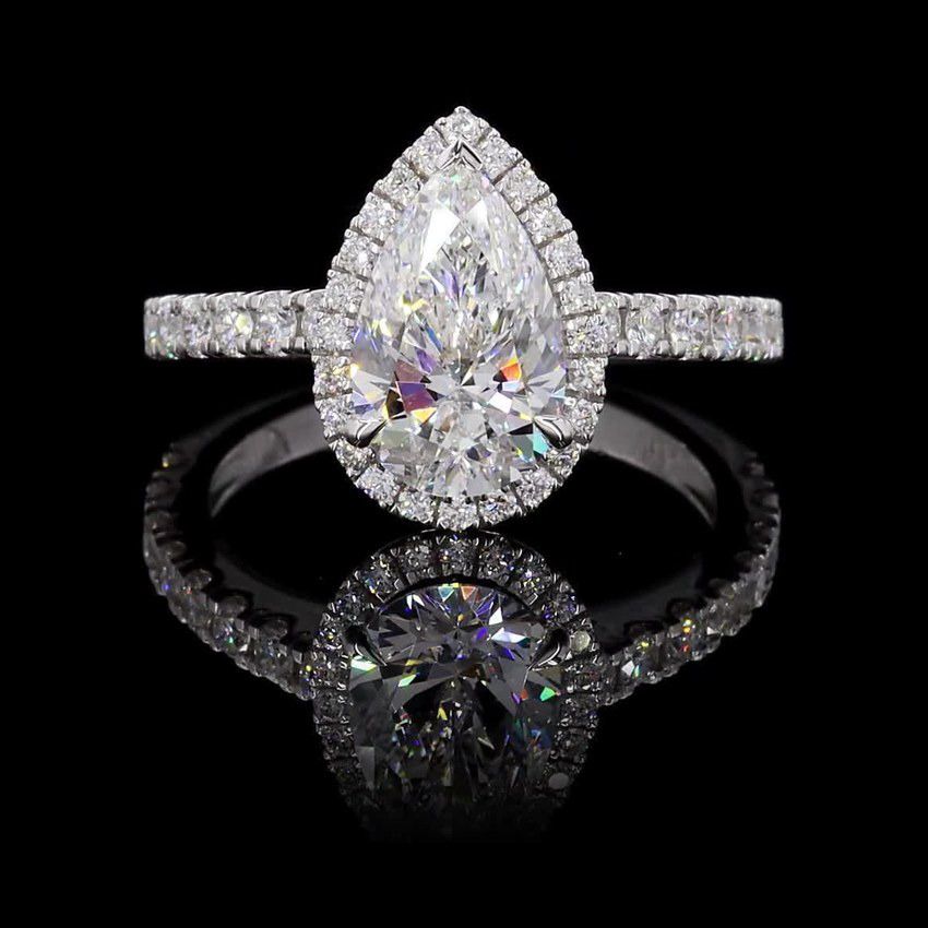 Pear 2.00ct Solitaire