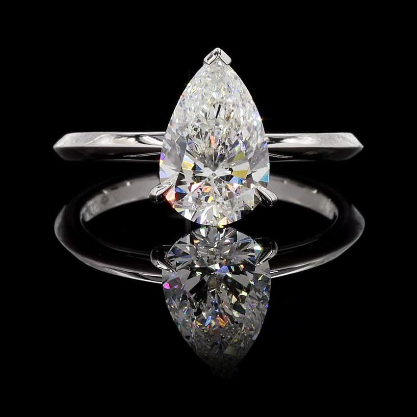 Pear 2.00ct Solitaire