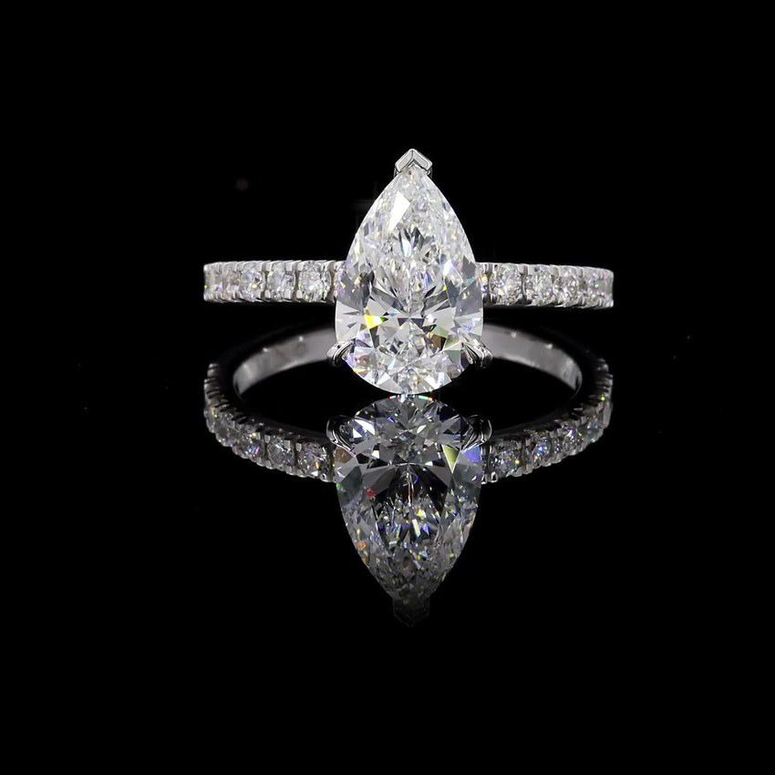 Pear 2.00ct Solitaire
