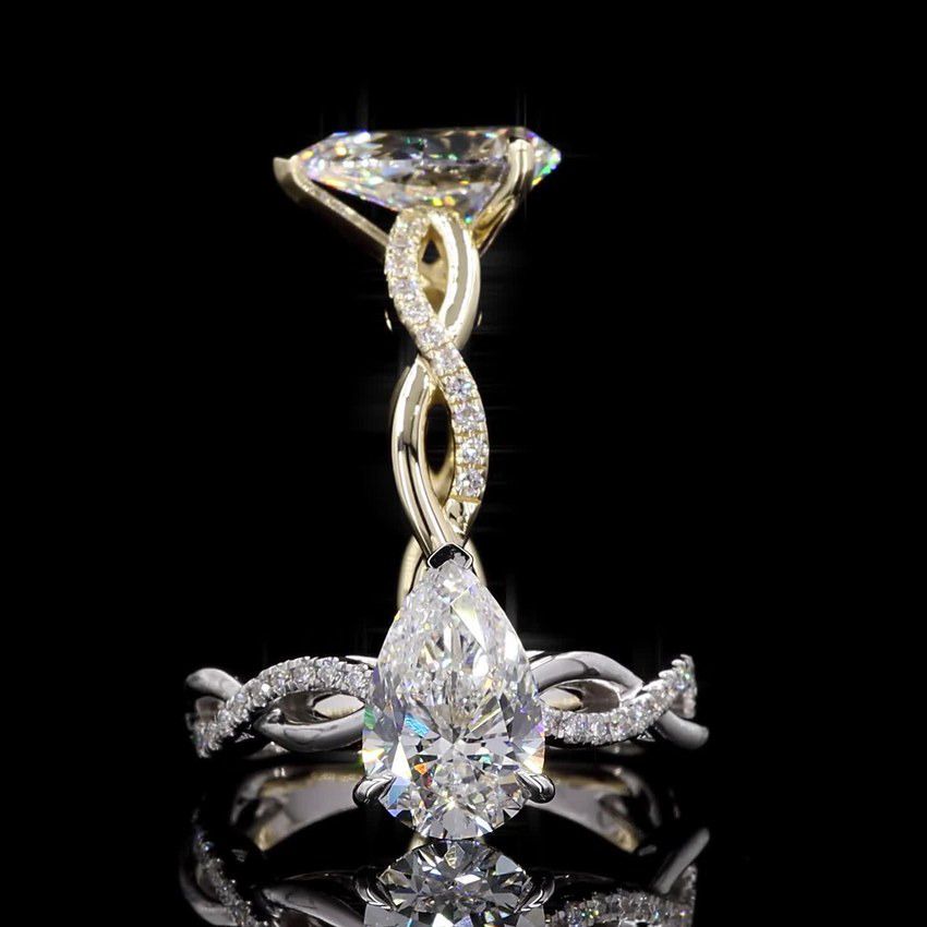 Pear 2.00ct Solitaire