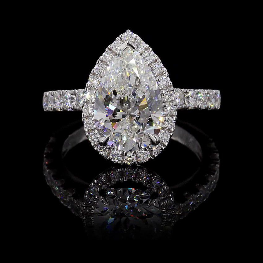 Pear 3.00ct Solitaire
