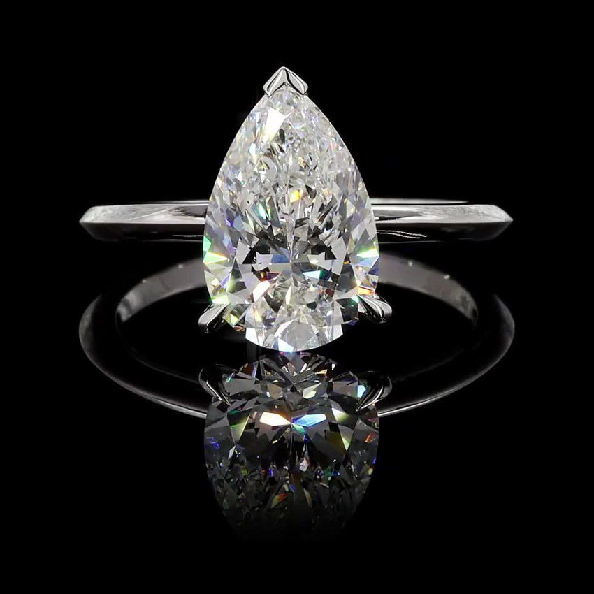 Pear 3.00ct Solitaire