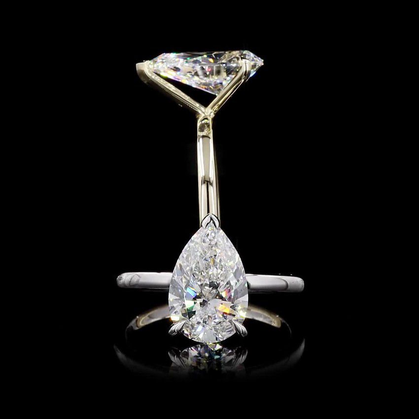 Pear 3.00ct Solitaire