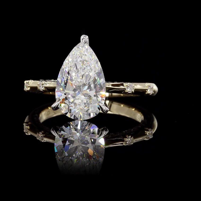 Pear 3.00ct Solitaire
