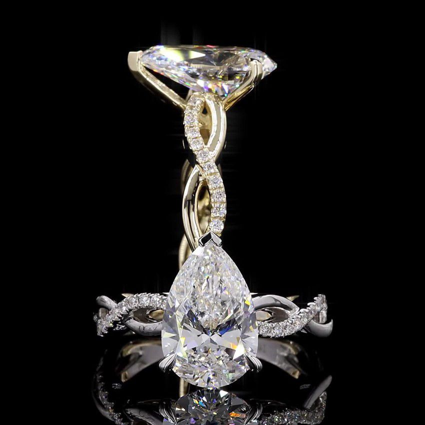 Pear 3.00ct Solitaire