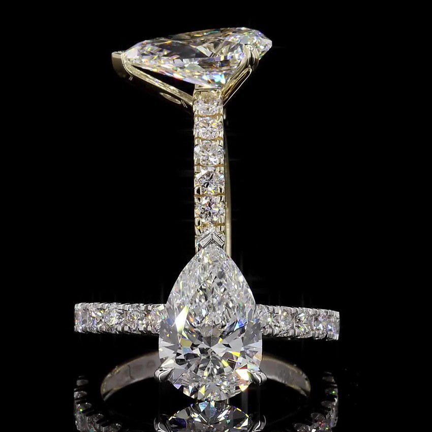 Pear 3.00ct Solitaire