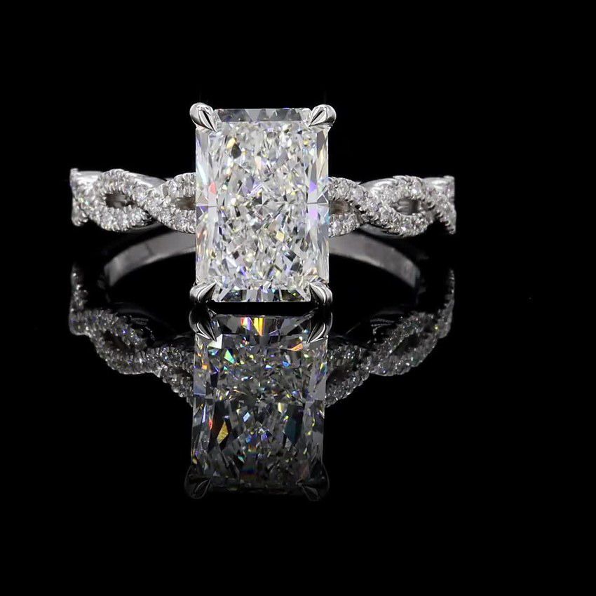 Radiant 3.00ct Solitaire