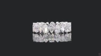 LBD915 lab-grown diamond band, 14KT
