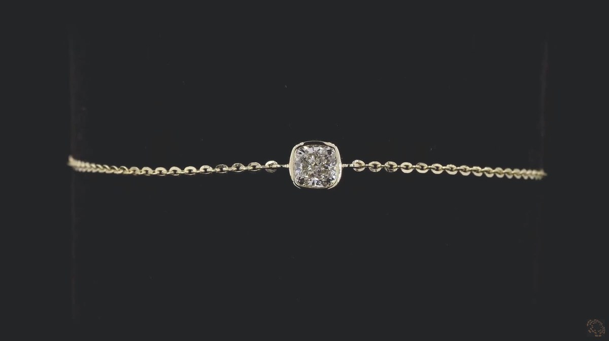 LBR921-CU050 lab-grown diamond fashion piece, 14KT